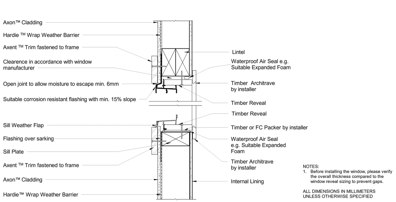 Navigate to AXON Timber DF Window Sill And Head