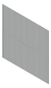 3D Presentation Image of Cladding Grooved JamesHardie AxonCladding 133Smooth 1200x2450Sheet TimelessGrey