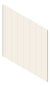 3D Presentation Image of Cladding Grooved JamesHardie AxonCladding 133Smooth GreyPebble