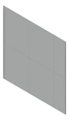 3D Presentation Image of Cladding Grooved JamesHardie AxonCladding 400Smooth 1200x2450Sheet TimelessGrey
