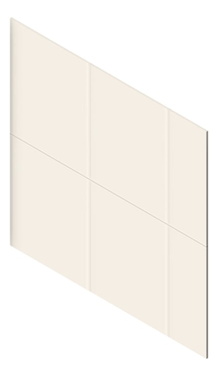 3D Presentation Image of Cladding Grooved JamesHardie AxonCladding 400Smooth 1200x3000Sheet GreyPebble