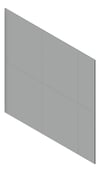 3D Presentation Image of Cladding Grooved JamesHardie AxonCladding 400Smooth 1200x3000Sheet TimelessGrey