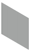 3D Presentation Image of Cladding Grooved JamesHardie AxonCladding 400Smooth TimelessGrey
