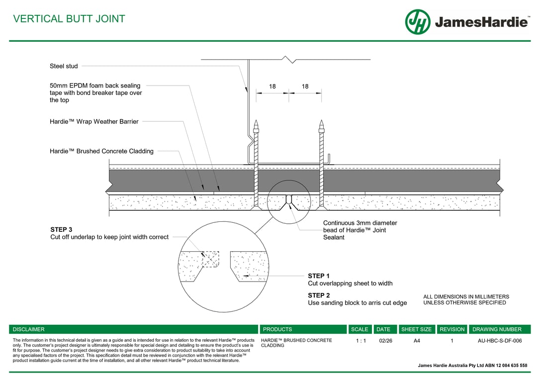 Navigate to AU-HBC-S-DF-006 - VERTICAL BUTT JOINT