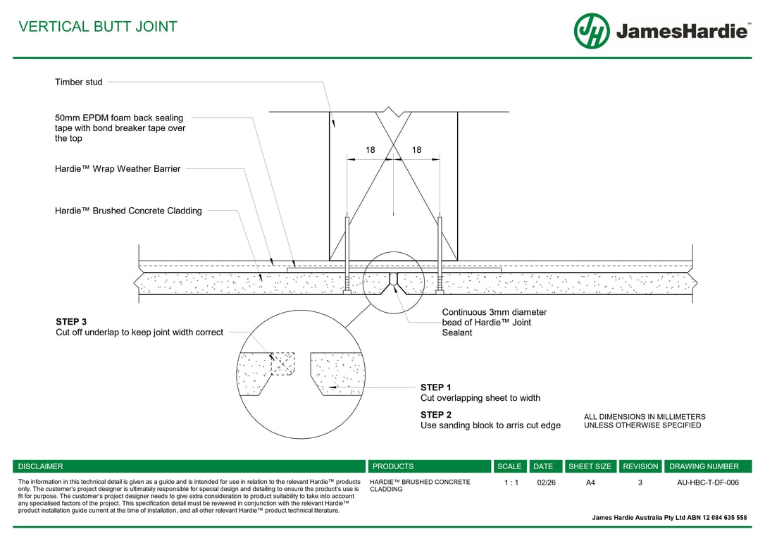 Navigate to AU-HBC-T-DF-006 - VERTICAL BUTT JOINT