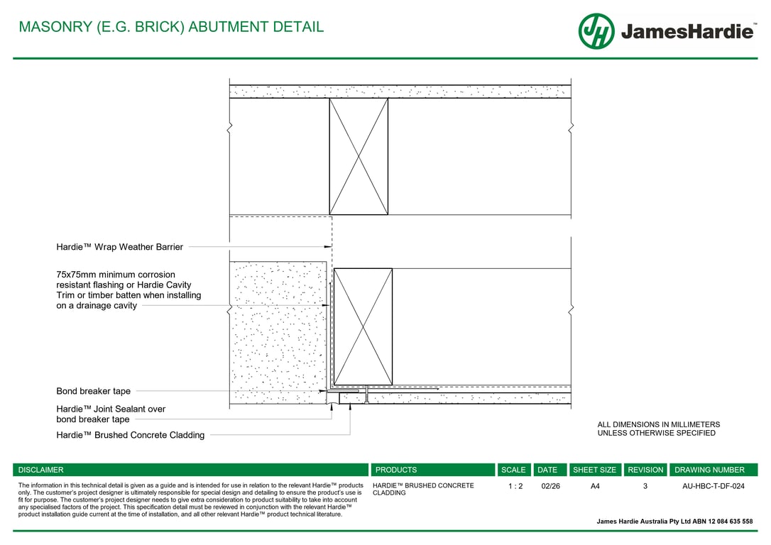 Navigate to AU-HBC-T-DF-024 - MASONRY (E-G- BRICK) ABUTMENT DETAIL