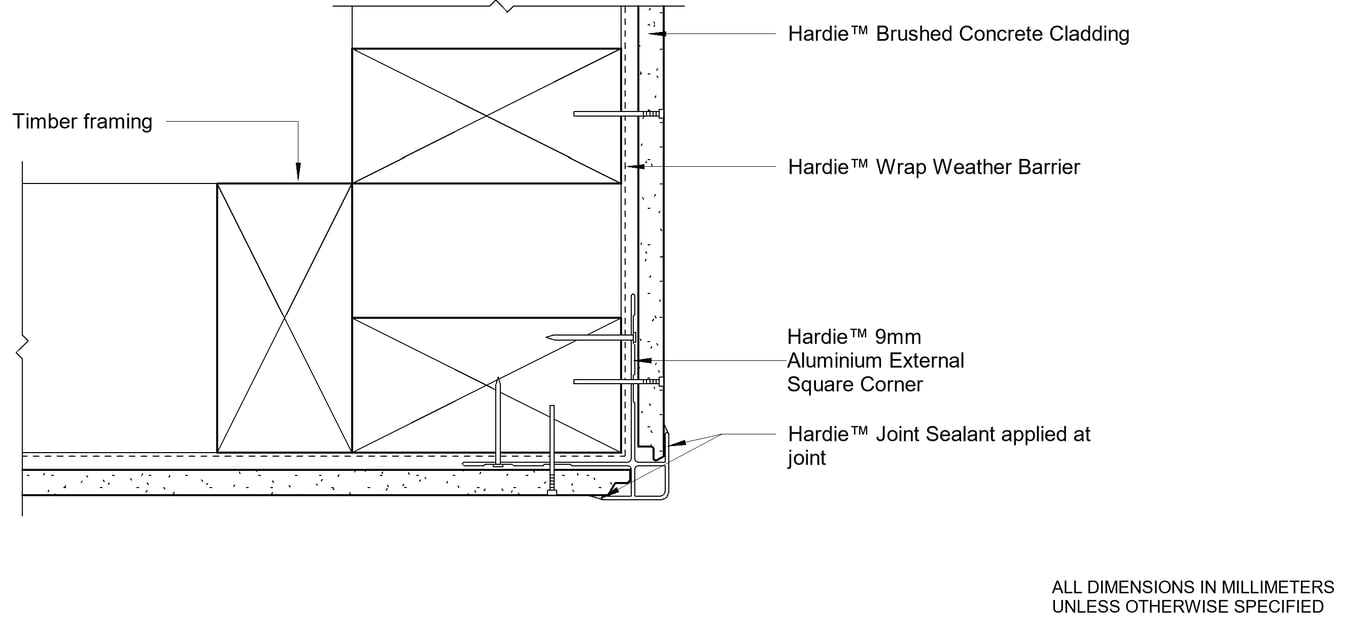 Navigate to HBC DF Aluminium Box External Corner Option