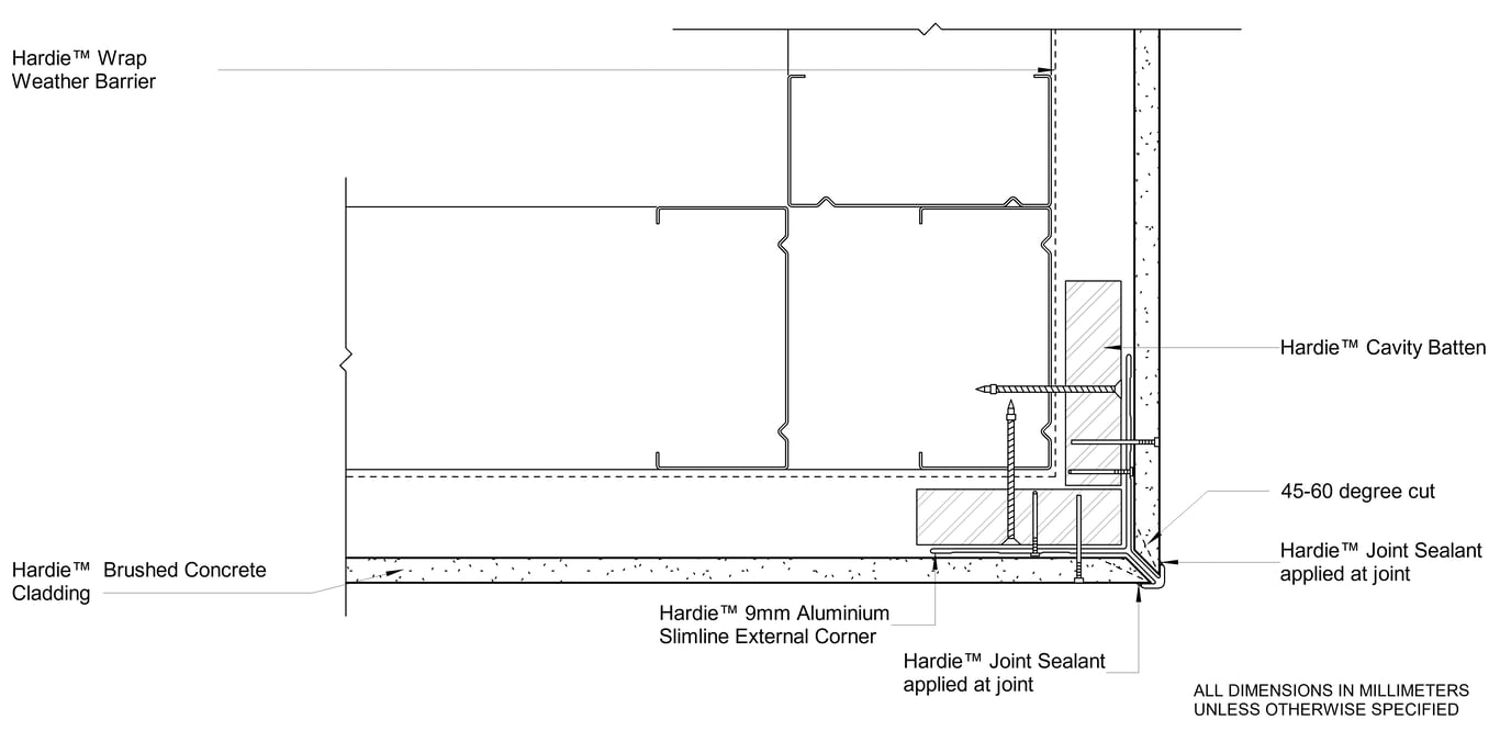Navigate to HBC Steel CFFC Ext Cnr Slimline