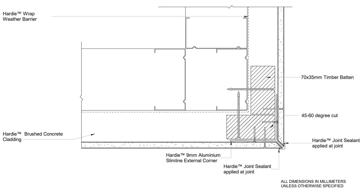 Navigate to HBC Steel CFTB Ext Cnr Slimline