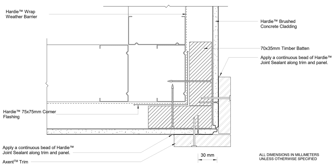Navigate to HBC Steel CFTB Ext Cnr Trim Option