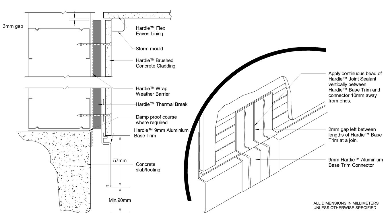 Navigate to HBC Steel DF Slab Eave Junction