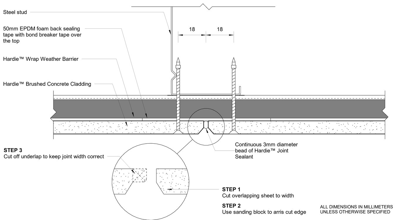 Navigate to HBC Steel DF Vertical Butt Joint