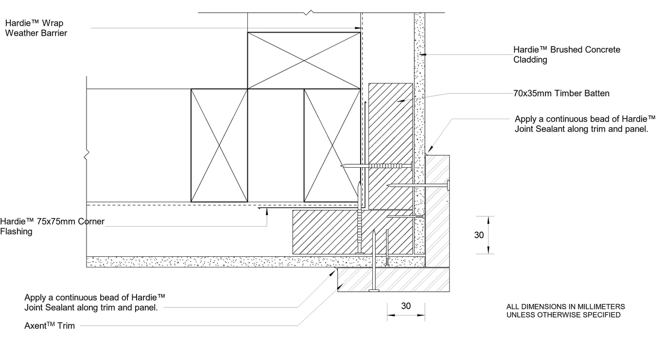 Navigate to HBC Timber CFTB Ext Cnr Trim Option