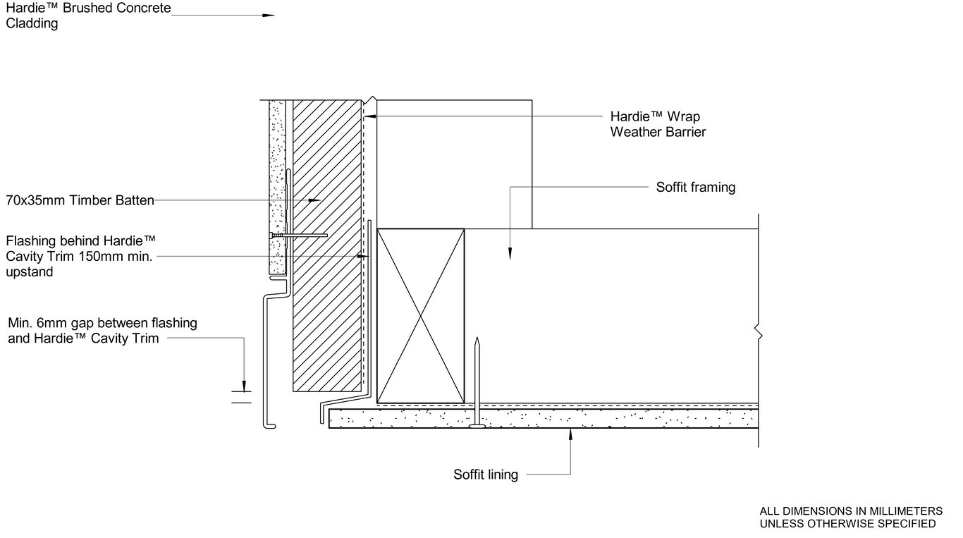 Navigate to HBC Timber CFTB Facade Soffit Junction