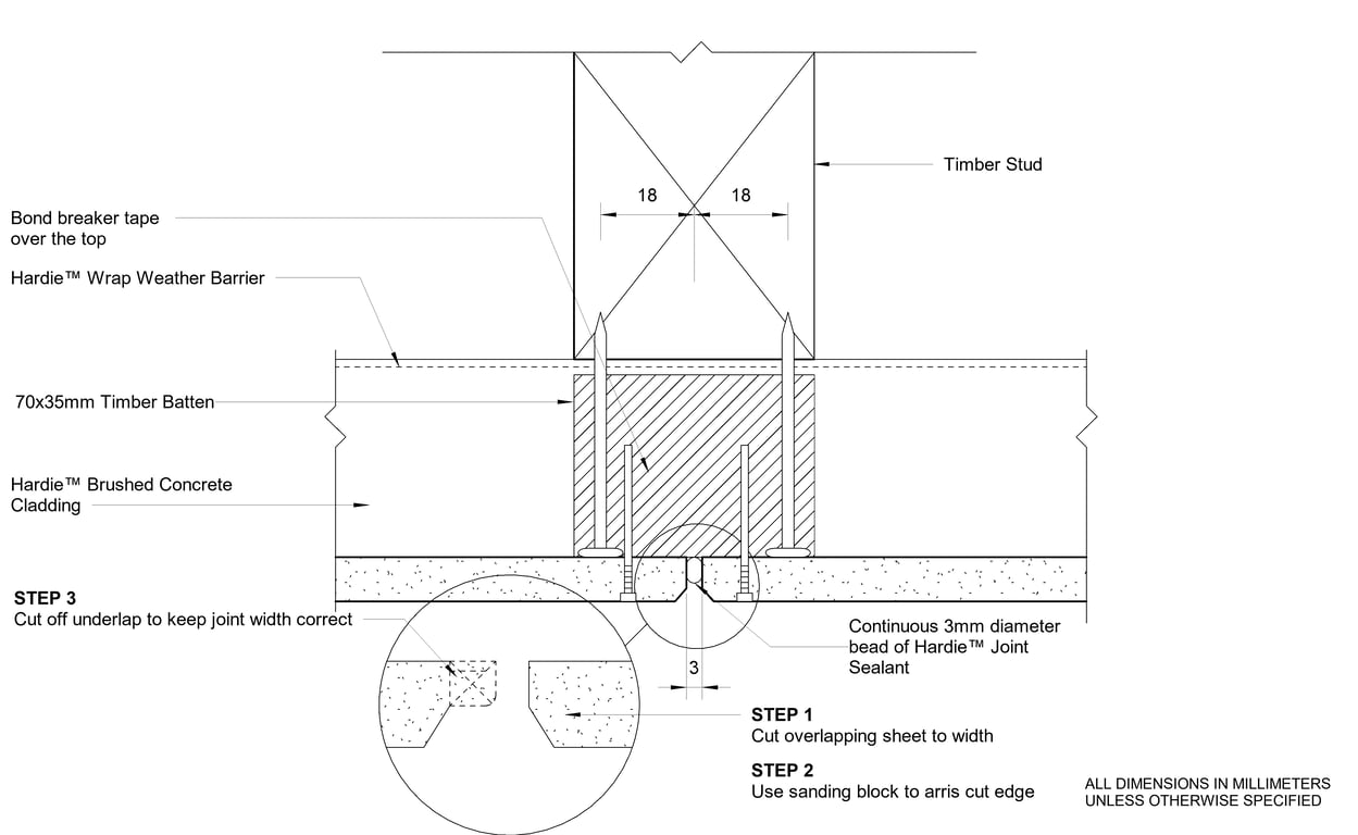 Navigate to HBC Timber CFTB Vertical Butt Joint