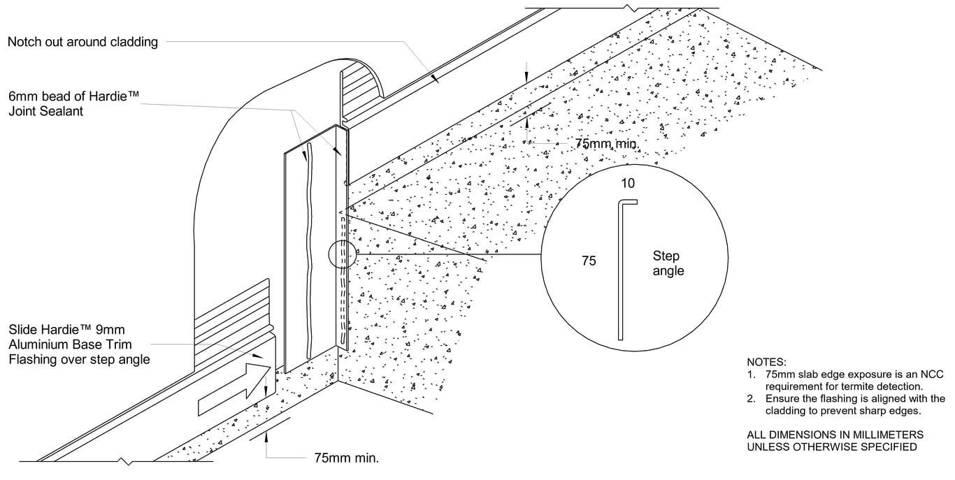 Navigate to HBC Timber DF Slab Step Option