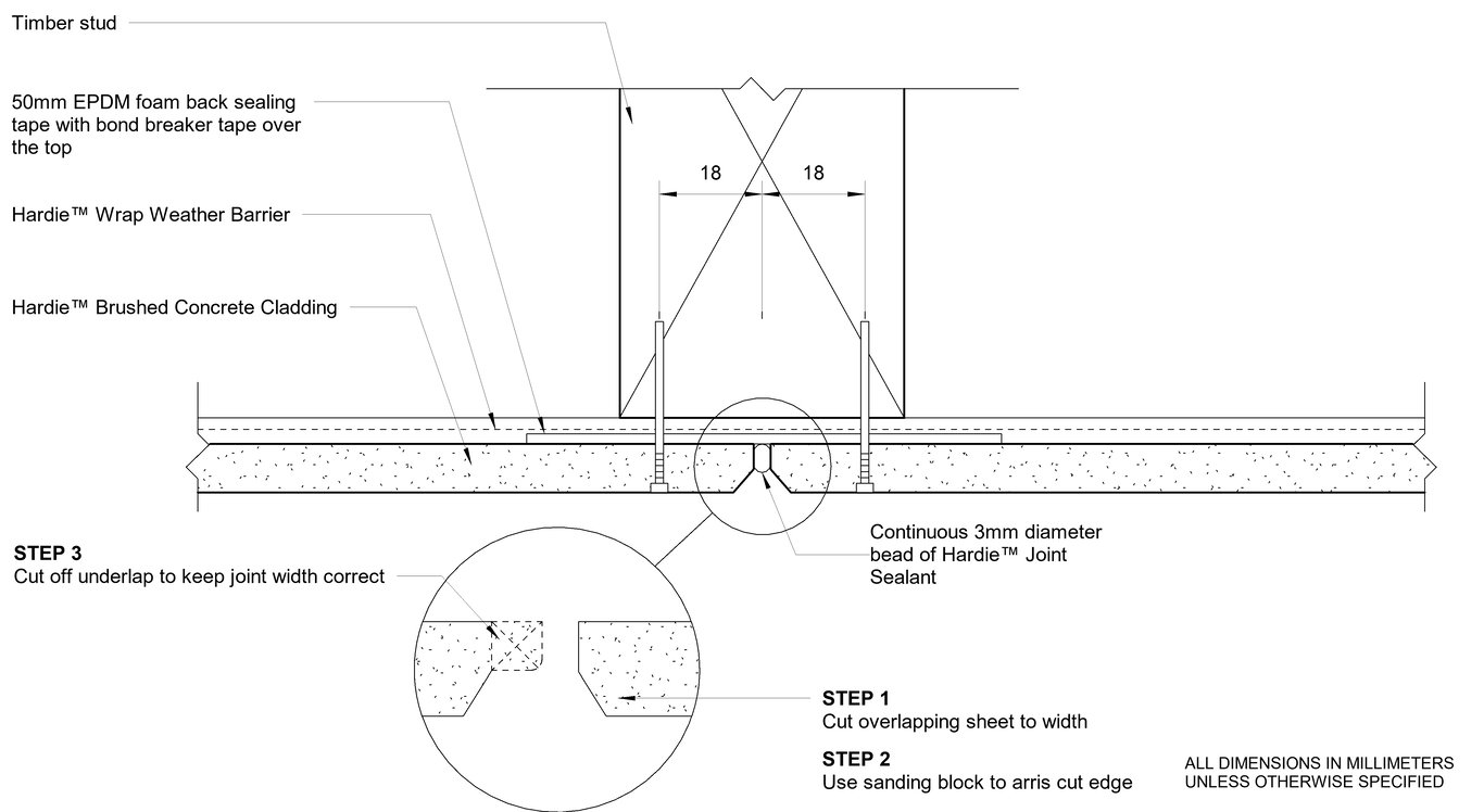 Navigate to HBC Timber DF Vertical Butt Joint