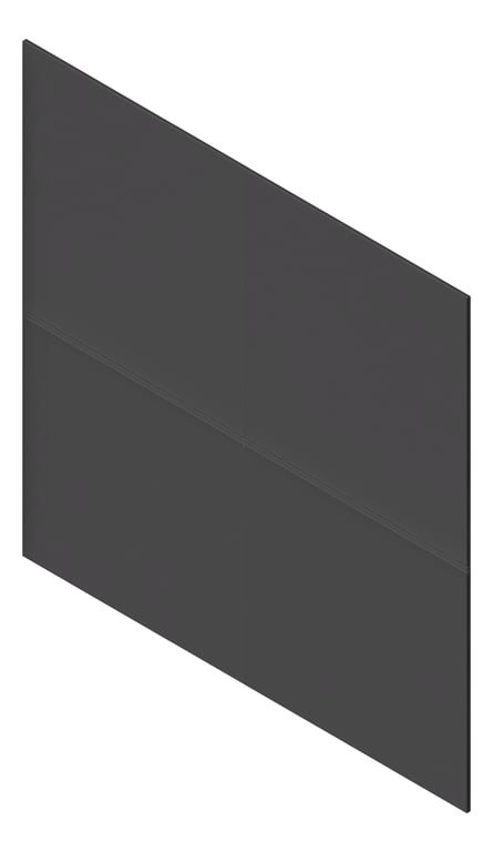 3D Presentation Image of Cladding Textured JamesHardie HardieBrushedConcreteCladding 1200x2440Sheet BlackCaviar