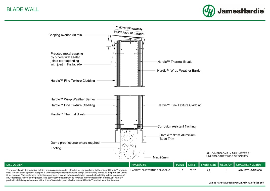 Navigate to AU-HFTC-S-DF-006 - BLADE WALL