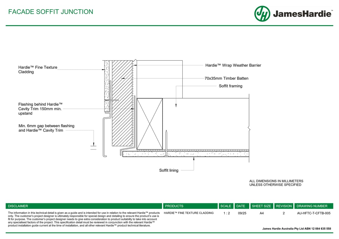 Navigate to AU-HFTC-T-CFTB-005 - FACADE SOFFIT JUNCTION