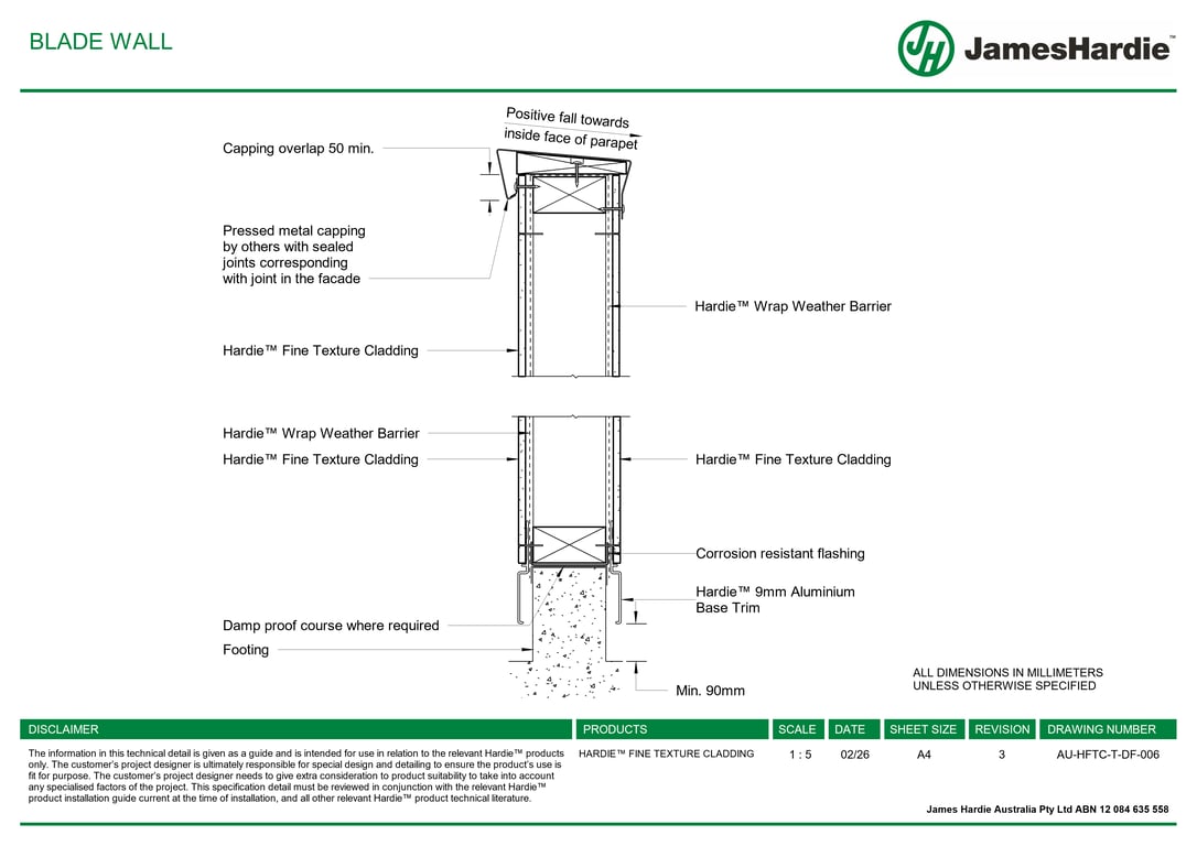 Navigate to AU-HFTC-T-DF-006 - BLADE WALL