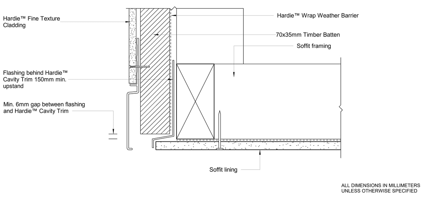 Navigate to HFTC CFTB Facade Soffit Junction