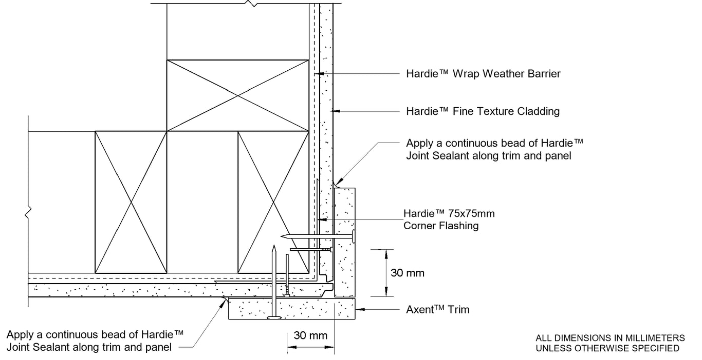 Navigate to HFTC DF Trim External Corner Option