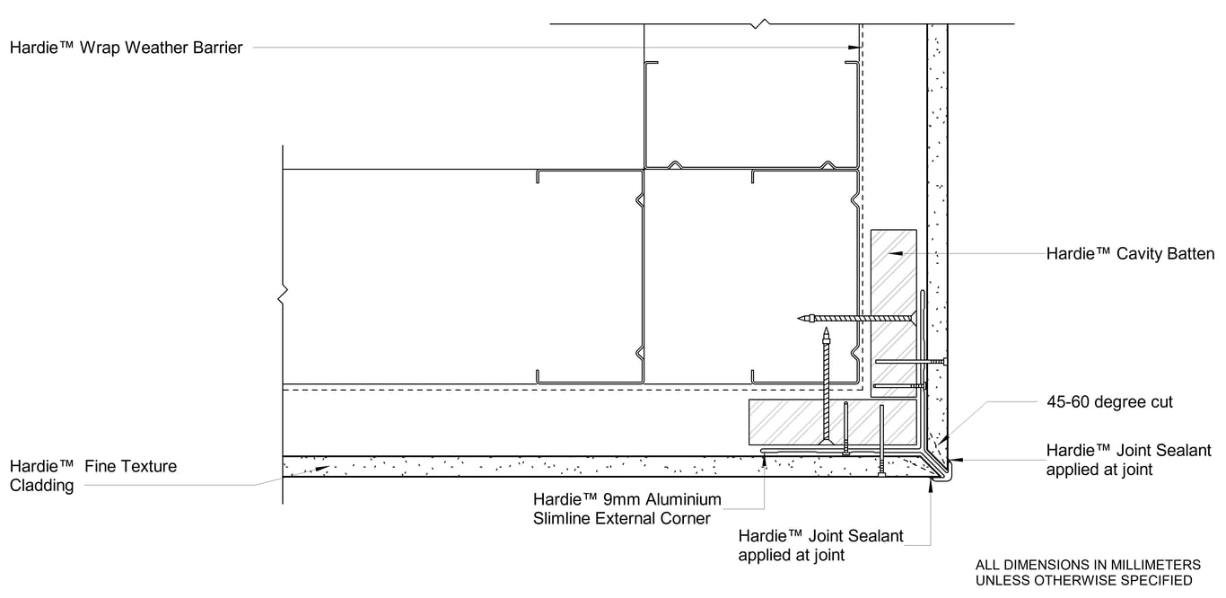 Navigate to HFTC Steel CFFC Ext Cnr Slimline