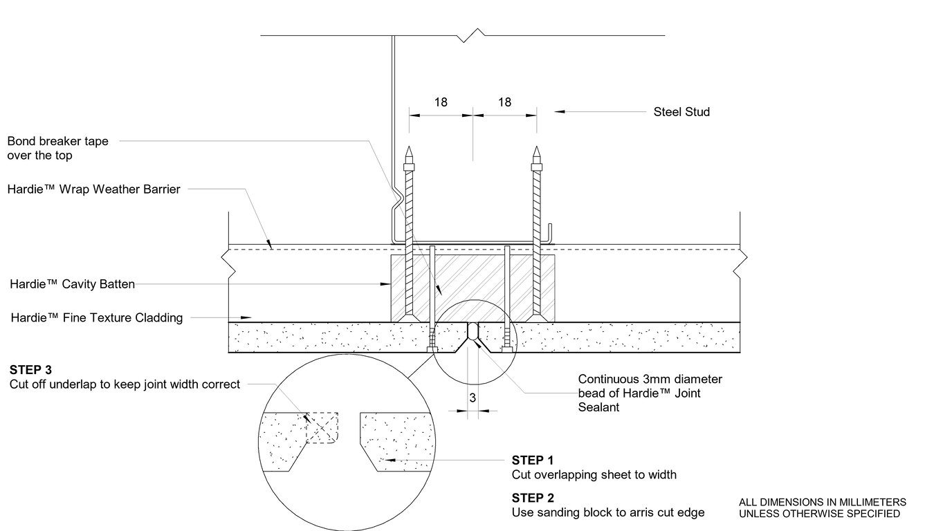 Navigate to HFTC Steel CFFC Vertical Butt Joint