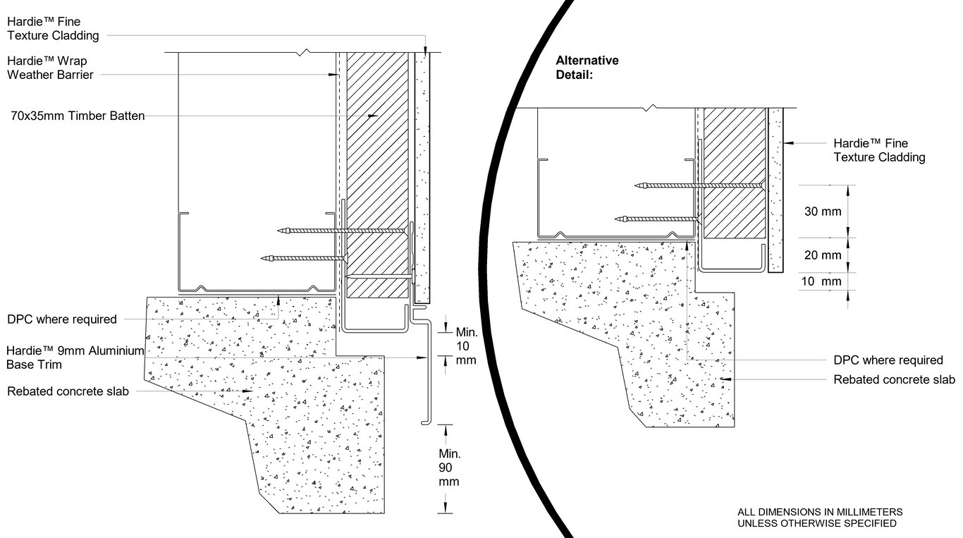 Navigate to HFTC Steel CFTB Alternative Slab Edge Details