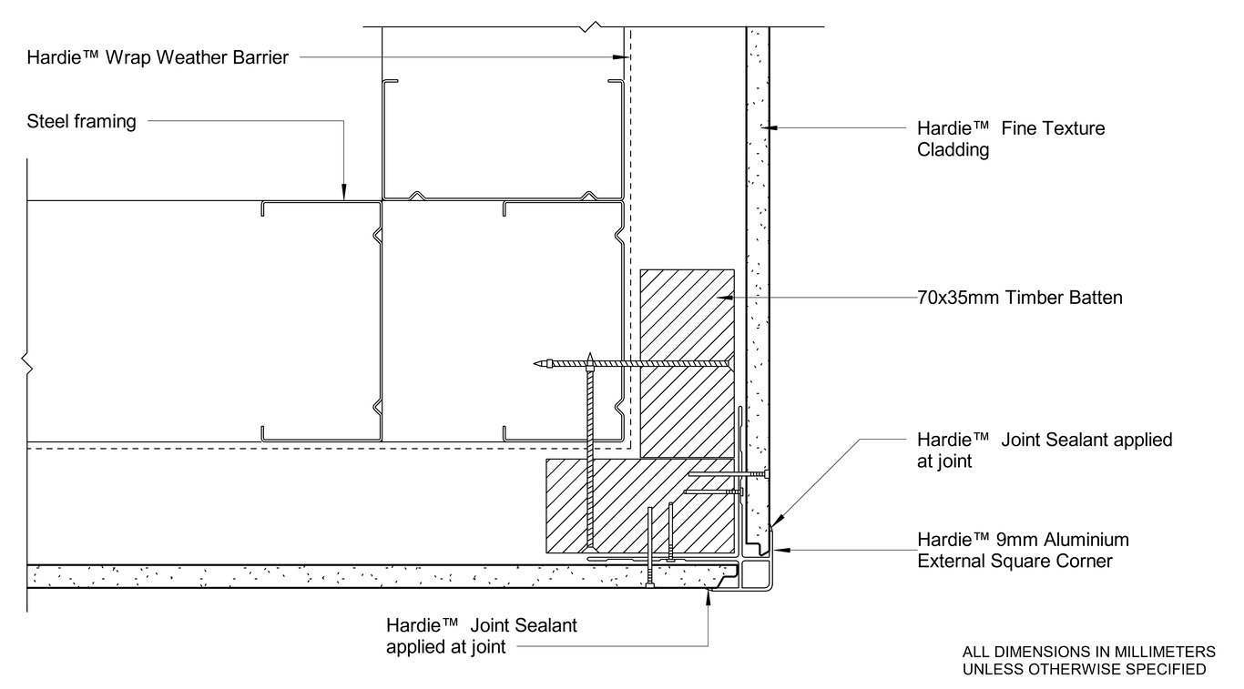 Navigate to HFTC Steel CFTB Aluminium Box External Corner Option