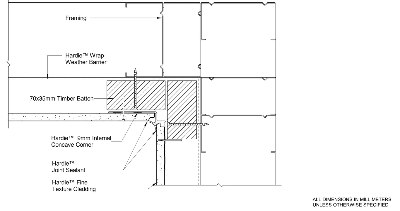 Navigate to HFTC Steel CFTB Aluminium Internal Cnr Concave