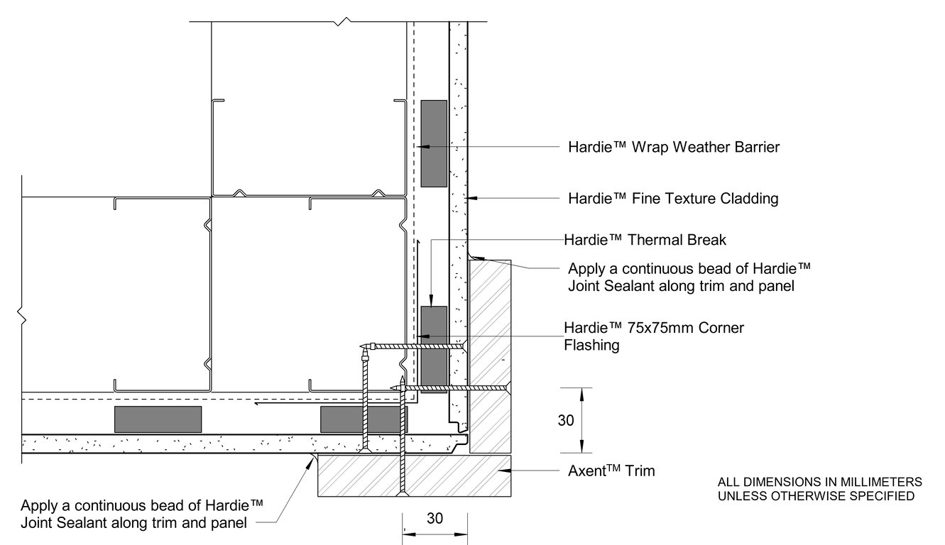 Navigate to HFTC Steel DF Trim External Corner Option