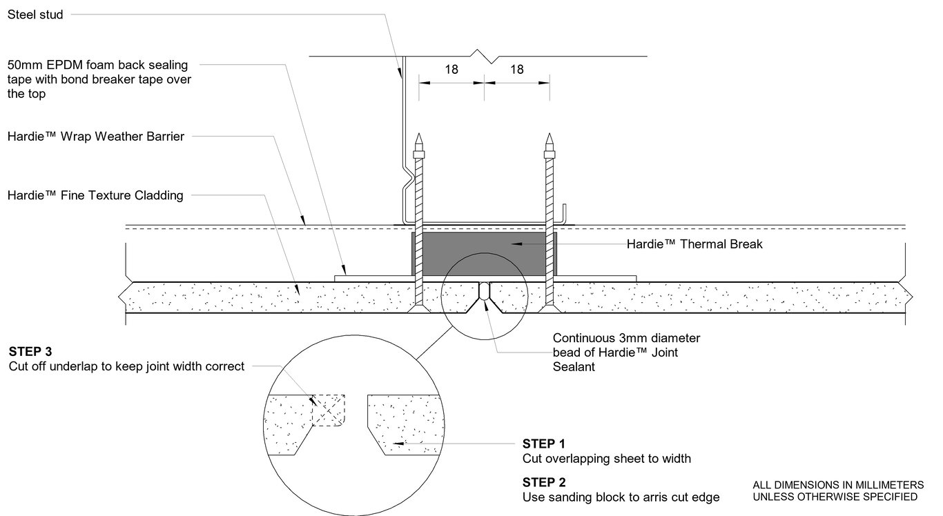 Navigate to HFTC Steel DF Vertical Butt Joint