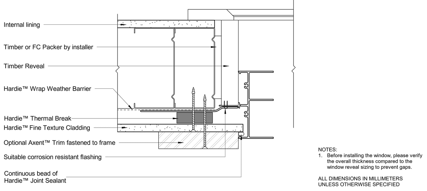 Navigate to HFTC Steel DF Window Jamb Trim