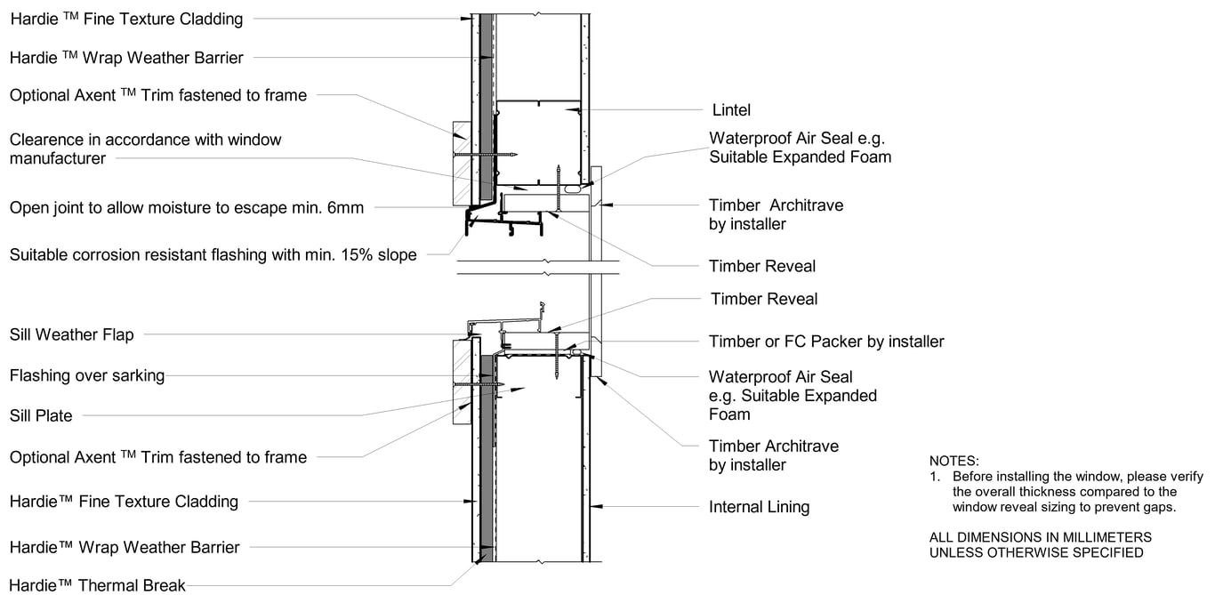 Navigate to HFTC Steel DF Window Sill And Head