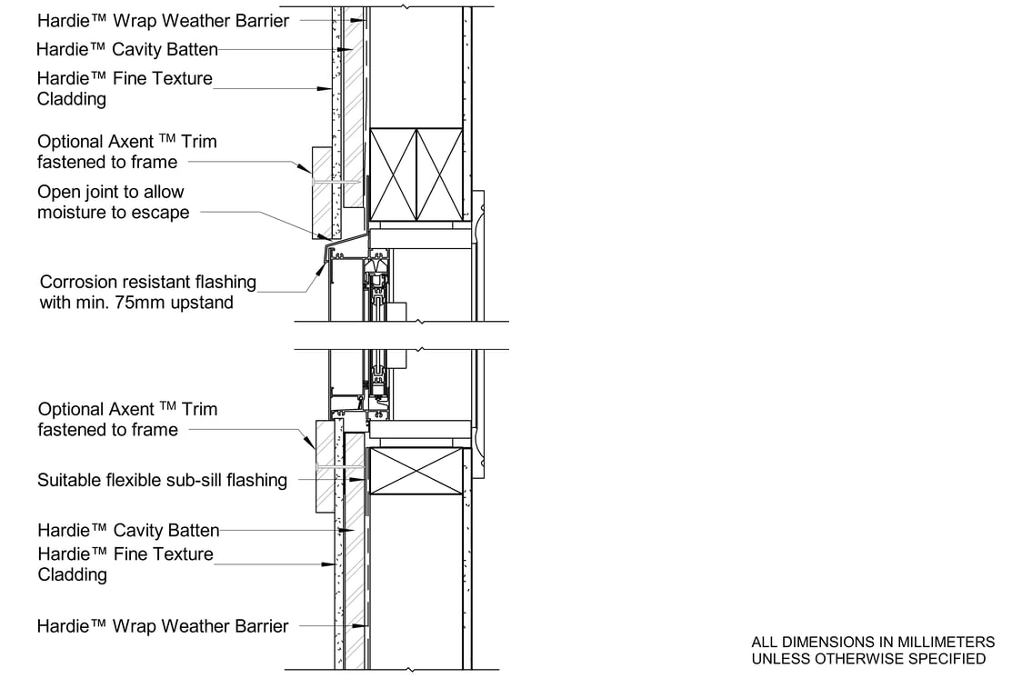 Navigate to HFTC Timber CFFC Cavity Fix Window Head Sill