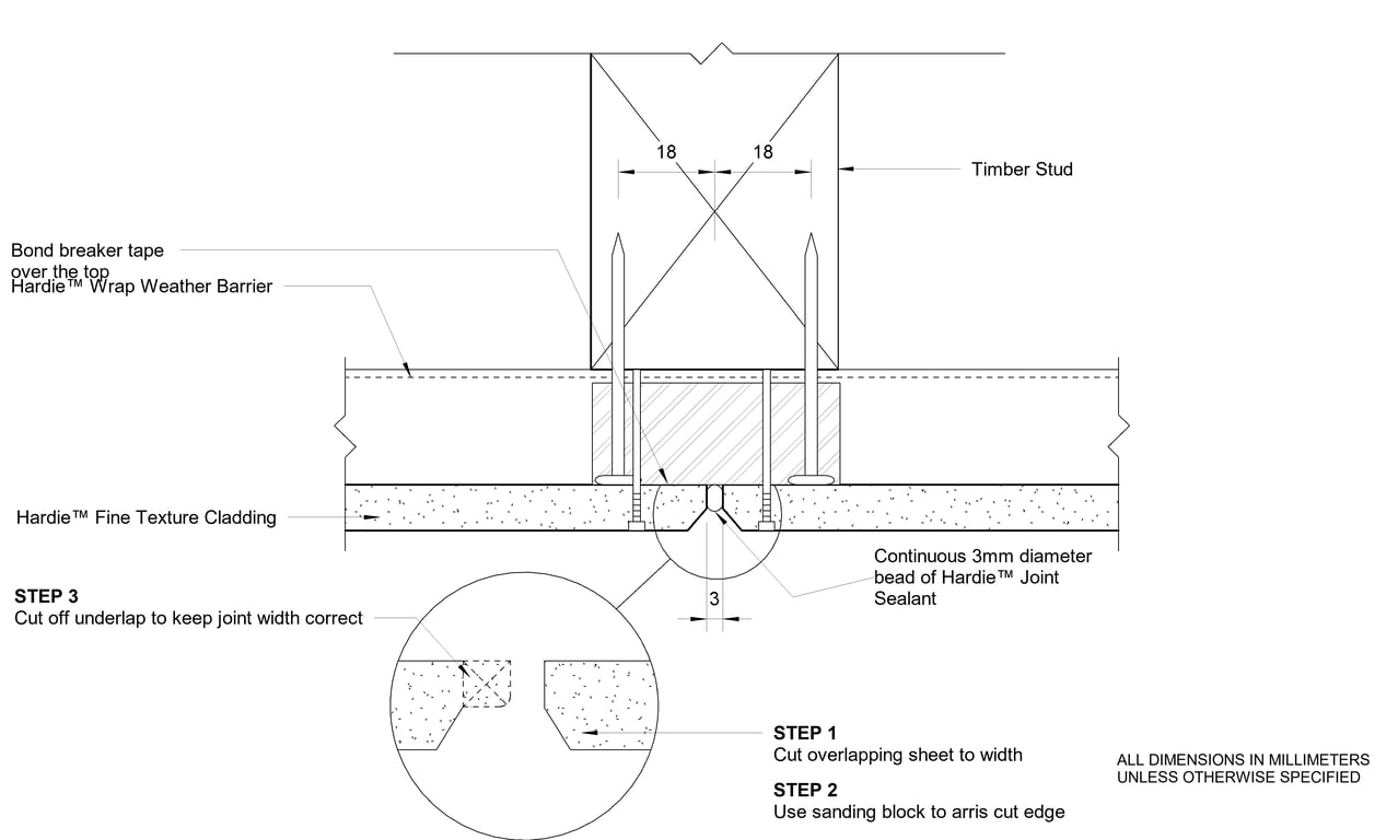 Navigate to HFTC Timber CFFC Vertical Butt Joint