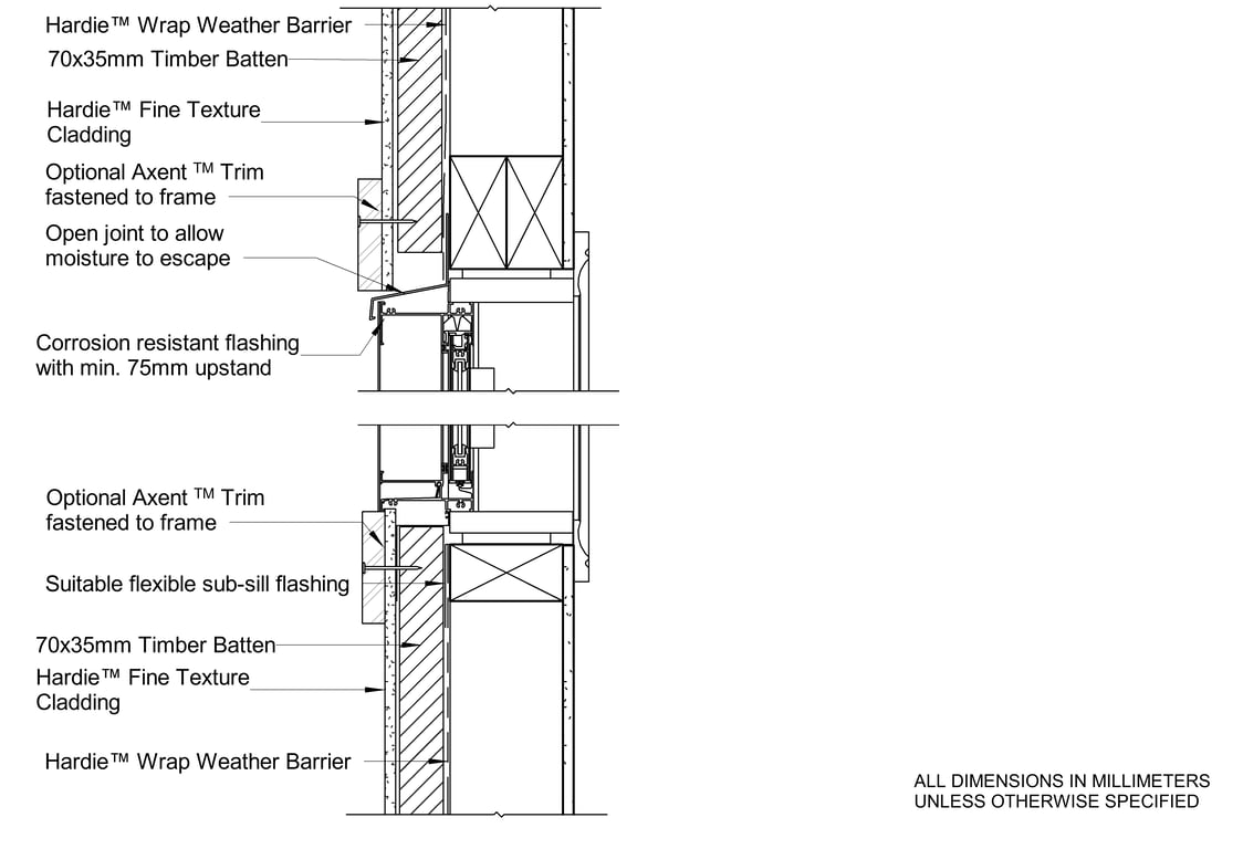 Navigate to HFTC Timber CFTB Cavity Fix Window Head Sill