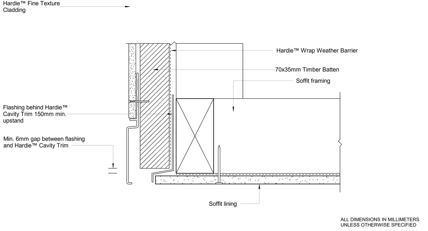 Navigate to HFTC Timber CFTB Facade Soffit Junction