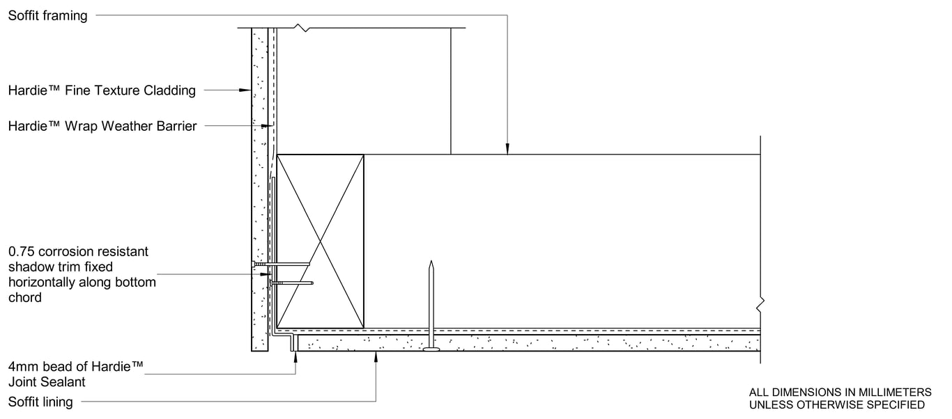 Navigate to HFTC Timber DF Facade Soffit Junction
