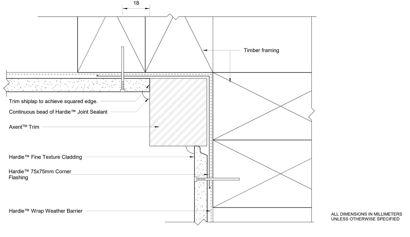 Navigate to HFTC Timber DF Trim Internal Corner Option