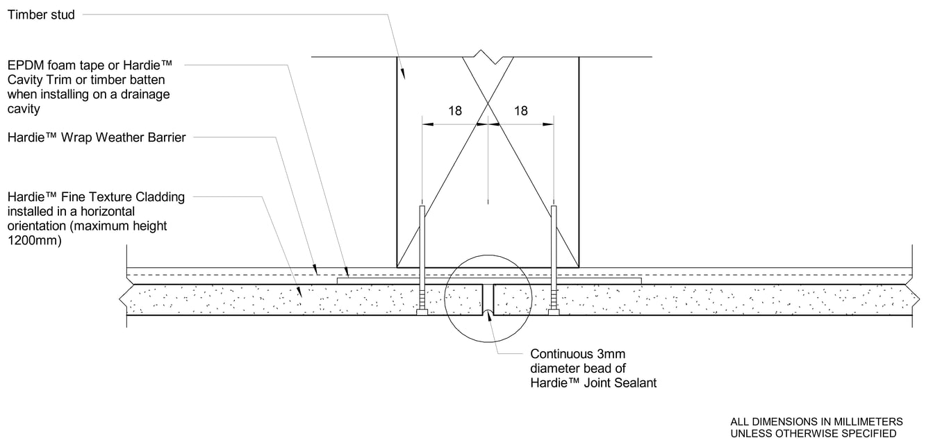 Navigate to HFTC Timber DF Vertical Butt Joint Direct Fix
