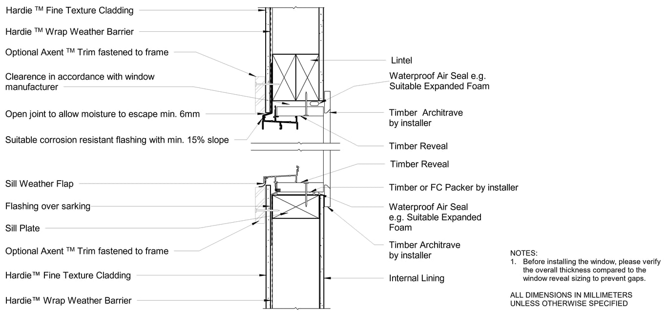 Navigate to HFTC Timber DF Window Sill And Head