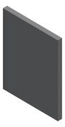 3D Shaded Image of Cladding Textured JamesHardie HardieGravisPanel
