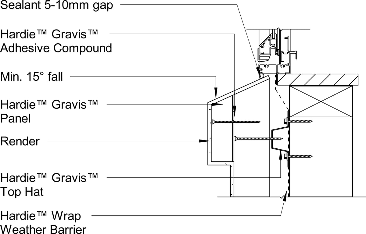 Navigate to GRVS EXT WALL Alternative Sill Treatment