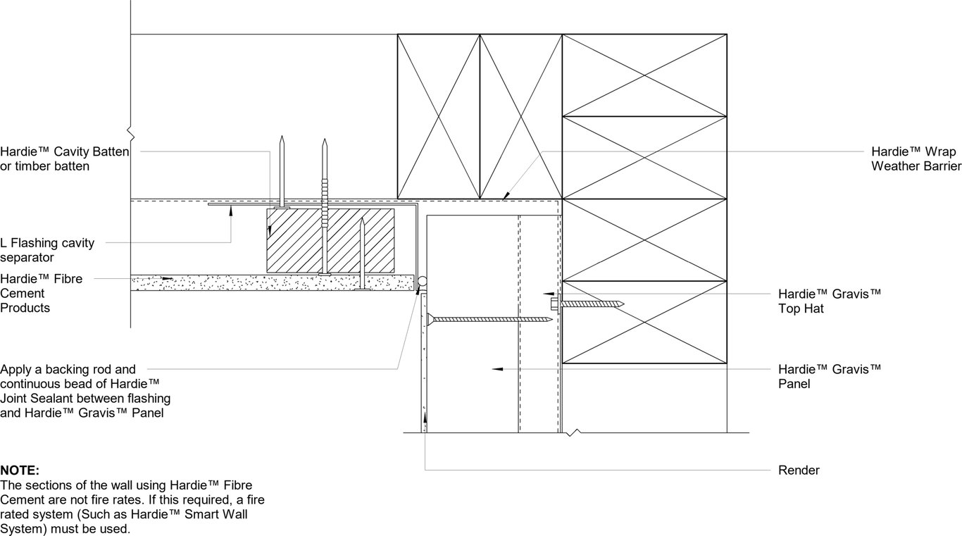 Navigate to GRVS EXT WALL Gravis To FC Internal Cnr Version 1