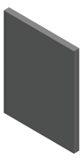 3D Shaded Image of Cladding Textured JamesHardie HardieGravisPanel 50 Acraskin Monument