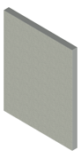 3D Presentation Image of Cladding Textured JamesHardie HardieGravisPanel 50 Acraskin TimelessGrey