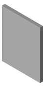 3D Shaded Image of Cladding Textured JamesHardie HardieGravisPanel 50 Acraskin TimelessGrey
